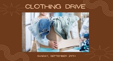 Annual Fall Clothing Drive