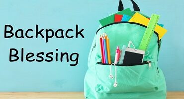 Backpack Blessing